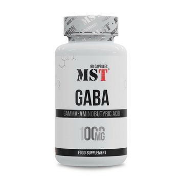 Гамма-аміномасляна кислота MST GABA 1000 мг (90 капсул) MST GABA 1000 mg (90 caps) 000031286 фото