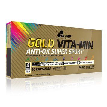 OLIMP Gold VITA-MIN Anti-OX Super Sport (60 caps) 000000569 фото