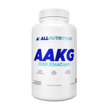Аргінін альфа-кетоглутарат з таурином та вітаміном B1 AllNutrition AAKG 1100 XtraCaps All Nutrition AAKG 1100 (120 caps) 000027726 фото