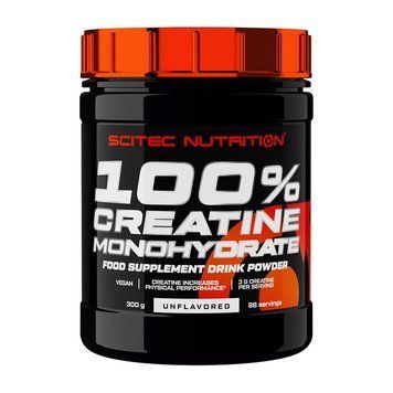 Креатин моногидрат Scitec Nutrition 100% Creatine Monohydrate (blue grape, 300 g) 000032926 фото