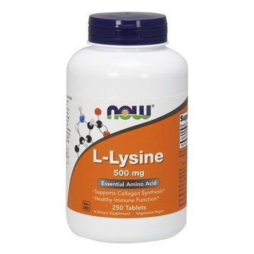 L-лізин NOW L-Lysine 500 мг (250 таблеток) NOW L-Lysine 500 mg (250 tab) 000010812 фото
