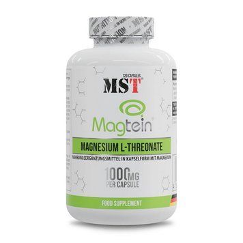 Магний MST Nutrition Magtein Magnesium L-Threonate (L-Треонат магния), 120 капсул MST Magtein magnesium l-threonate 1000 mg (120 caps) 000032798 фото