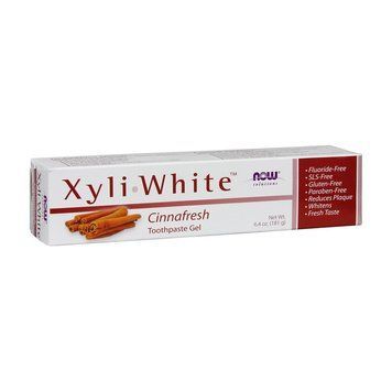 NOW Xyli White Toothpaste Gel (181 g, cinnafresh) 000019615 фото
