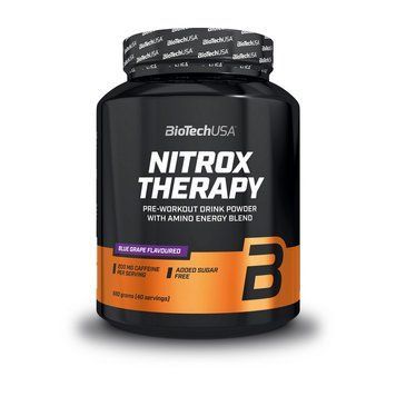Передтренувальний комплекс BioTech Nitrox Therapy (680 г) BioTech Nitrox Therapy (680 g, cranberry) 000000215 фото