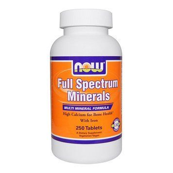 NOW Full Spectrum Minerals (250 tabs) 000006503 фото