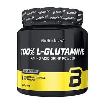 Амінокислота BioTech 100% L-Glutamine (500 г) BioTech 100% L-Glutamine (500 g, unflavored) 000000952 фото