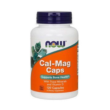 Мінеральний комплекс NOW Cal-Mag Caps (120 капсул) NOW Cal-Mag Caps (120 caps) 000005905 фото