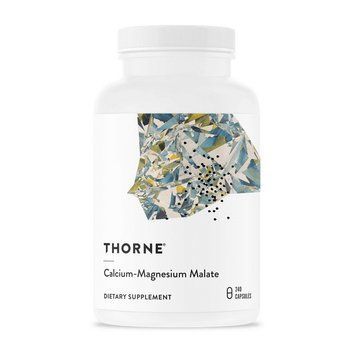 Комплекс кальция и магния Thorne Research Calcium-Magnesium Malate, 180 капсул 000026788 фото
