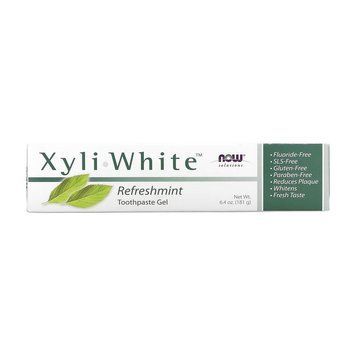 NOW Xyli White Toothpaste Gel (181 g, refreshmint) 000012135 фото