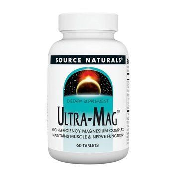 Комплекс магнію з вітаміном B6 Source Naturals Ultra-Mag, (60 таб.) 000029494 фото