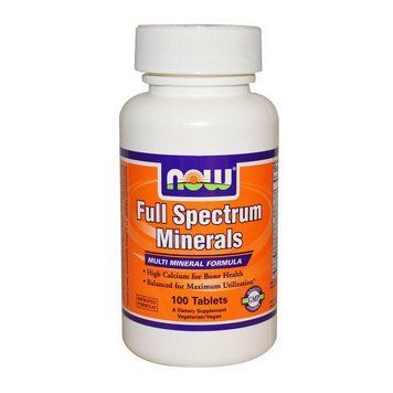 NOW Full Spectrum Minerals (100 tabs) 000005907 фото