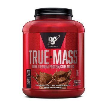 Гейнер для набора массы BSN True-Mass 2,6 кг BSN True-Mass (2,6 кг, strawberry) 000000926 фото