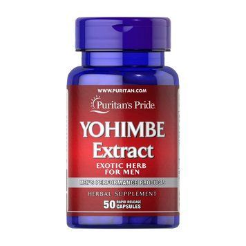 Puritan's Pride Yohimbe Extract 1000 mg (50 capsules) 000011596 фото