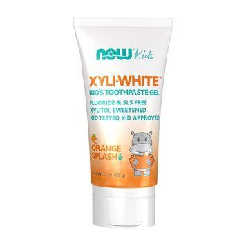 Дитяча зубна паста-гель NOW XyliWhite Kids Toothpaste Gel NOW Xyli White kids toothpaste gel (85 g, orange splash) 000012136 фото