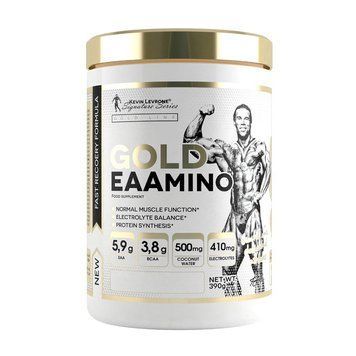 Амінокислотний комплекс Kevin Levrone Gold EAAmino (EAA + BCAA + Електроліти) Kevin Levrone Gold EAAmino (390 g, dragon fruit) 000032761 фото