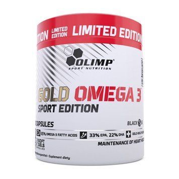Омега-3 для спортсменів Olimp Gold Omega 3 Sport Edition 1000 мг 200 капсул 000030736 фото
