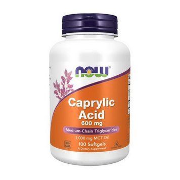 NOW Caprylic Acid (100 sgels) 000019302 фото