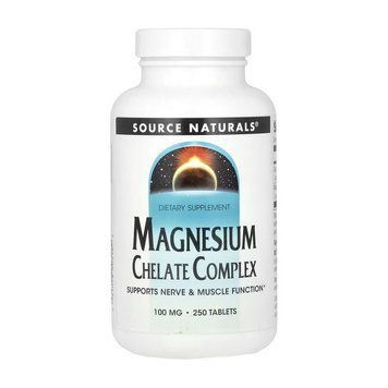 Source Naturals Magnesium Chelate complex (250 tabs) 000028721 фото