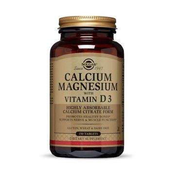 Solgar Calcium Magnesium with Vitamin D3 (150 tab) 000018656 фото