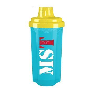 Шейкер MST Sport Nutrition, 500 мл MST Shaker MST (500 ml, blue/yellow) 000027034 фото