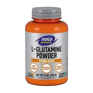 NOW L-Glutamine Powder (170 g, unflavored) 000016503 фото