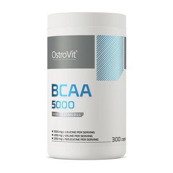 Амінокислоти OstroVit BCAA 2-1-1, 150 капсул OstroVit BCAA 5000 (300 caps) 000023328 фото