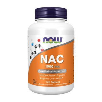 NOW NAC 1000 mg (120 tabs) 000014883 фото
