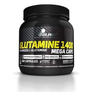 L-глютамин Olimp L-Glutamine 1400 Mega Caps (300 капсул) OLIMP L-Glutamine 1400 мега caps (300 caps) 000000978 фото