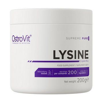 Лізин амінокислота OstroVit Lysine 200 г OstroVit Lysine (200 g) 000012738 фото