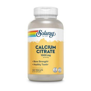 Solaray Calcium Citrate 1000 mg (240 veg caps) 000031401 фото