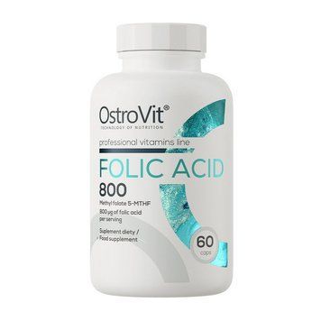 OstroVit Folic Acid 800 mg (60 caps) 000029963 фото