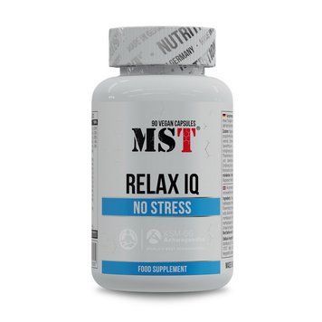 Комплекс для поддержки нервной системы MST Relax IQ No Stress, 90 вегетарианских капсул MST Relax IQ No Stress (90 veg caps) 000030918 фото