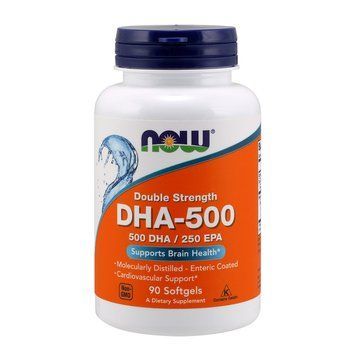 NOW DHA-500/250 EPA (90 softgels) 000014367 фото