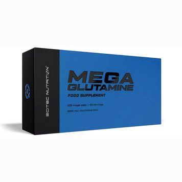 L-глутамін Scitec Nutrition Mega Glutamine 120 капс Scitec Nutrition Mega Glutamine (120 caps) 000006353 фото