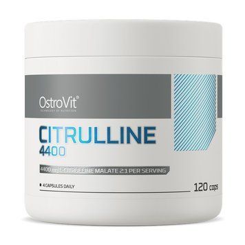 Цитруллин малат OstroVit Citrulline 4400 120 капсул OstroVit Citrulline 4400 (120 caps) 000026238 фото