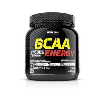 Амінокислоти Olimp BCAA Xplode Energy (500 г) OLIMP BCAA Xplode Energy (500 g, xplosion cola) 000012213 фото