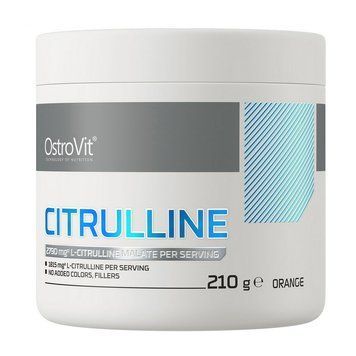 Цитрулін малат OstroVit Citrulline, порошок, 210 г OstroVit Citrulline (210 g, orange) 000010500 фото