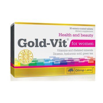 Вітамінно-мінеральний комплекс Olimp Gold-Vit for Women (30 таблеток) OLIMP Gold-Vit For Women (30 tab) 000008733 фото
