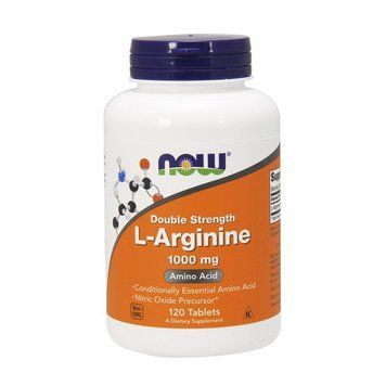 NOW L-Arginine 1000 mg (120 tabs) 000005640 фото