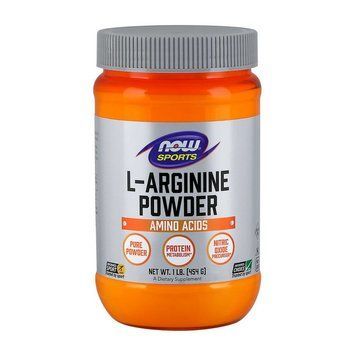 NOW L-Arginine Powder (454 g, unflavored) 000006051 фото