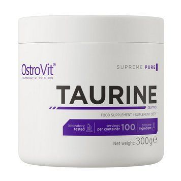 Таурин OstroVit 100% Taurine (300 грамів) OstroVit 100% Taurine (300 g, коричневый) 000010768 фото