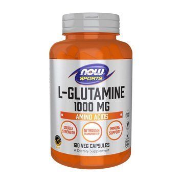 NOW L-Glutamine 1000 mg (120 caps) 000009713 фото