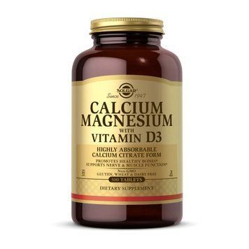 Solgar Calcium Magnesium with Vitamin D3 (300 tab) 000019873 фото