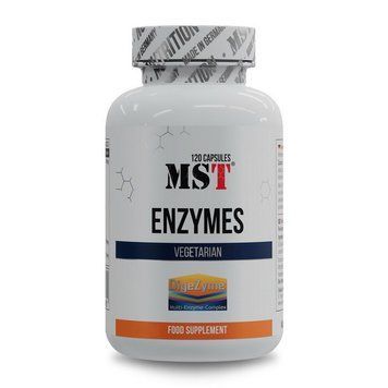 Комплекс пищеварительных ферментов MST Enzymes, 120 капсул MST Enzymes (120 caps) 000030455 фото