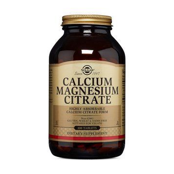 Solgar Calcium Magnesium Citrate (100 tabs) 000017253 фото