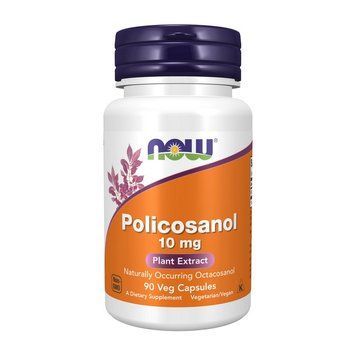NOW Policosanol 10 mg (90 veg caps) 000017892 фото