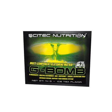 Глутаминовый комплекс Scitec Nutrition G-Bomb 2.0 25 g Scitec Nutrition G-Bomb 2.0 (25 g, ice tea) 000000955 фото