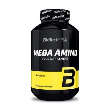 Аминокислотный комплекс BioTech Mega Amino (100 таблеток) BioTech Mega Amino (100 tabs) 000000439 фото