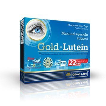 Комплекс для поддержки зрения OLIMP Gold-Lutein, 30 капсул OLIMP Gold-Lutein (30 caps) 000006288 фото