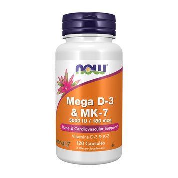 NOW MK-7 Vitamin K-2 300 mcg (60 veg caps) 000031294 фото